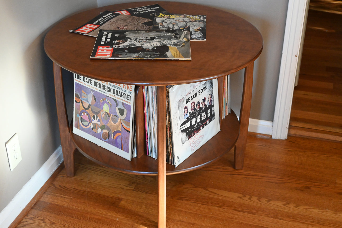 "The Mothership"  - Rotating LP/Vinyl Storage Table